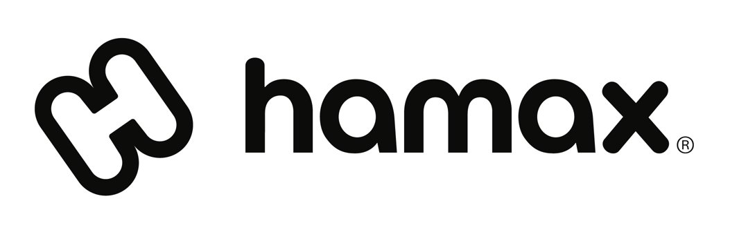 Hamax - logo -  long black - RGB